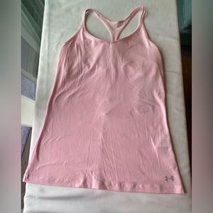 Under armour pink tank top